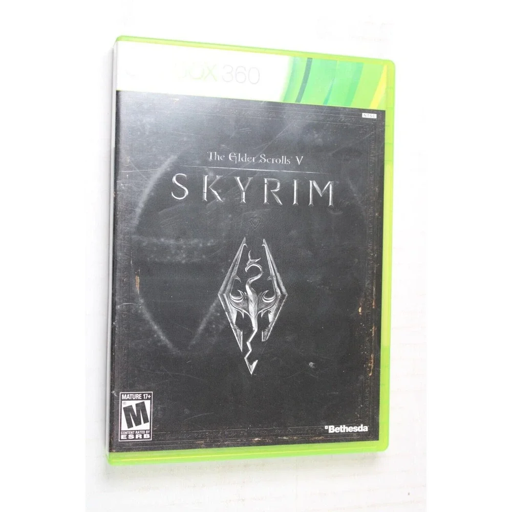 The Elder Scrolls V: Skyrim (Microsoft Xbox 360, 2013) Authentic, W/ Manual